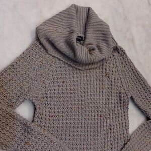 Rue21 Gray Cowl Neck Sweater